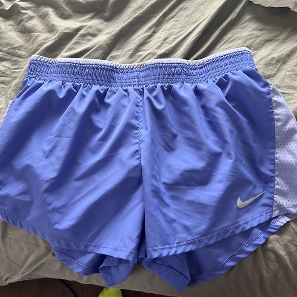 nike shorts Pants - Purple Nike shorts size large very good condition